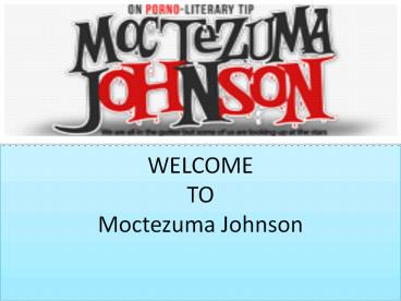 SMUTPUNK erotica by Moctezuma Johnson & Emme Hor