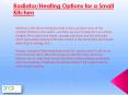 Radiator/Heating Options for a Small Kitchen PowerPoint PPT Presentation
