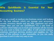 Why QuickBooks Is Essential For Your Accounting Business?