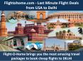 Flightohome.com - Last Minute Flight Deals from USA to Delhi PowerPoint PPT Presentation