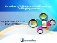 Providers of Efficient and Dedicated App Developing Service