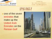 dubai tour packages