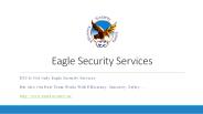 Eagle Security Services_Security Service In Bangalore