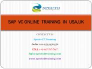 sap vc online training