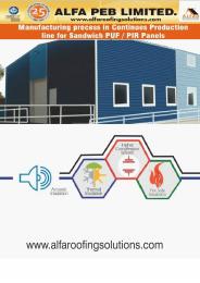 Sandwich PUF Panels Manufacturer