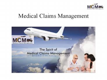 Medical Claims Management