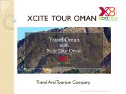 Xcite Tour Oman Introduction