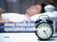 Sleep Medicine Specialist Mailing List PowerPoint PPT Presentation