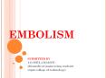 EMBOLISM PowerPoint PPT Presentation
