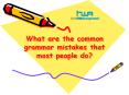 What are the common grammar mistakes that most people do? PowerPoint PPT Presentation