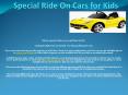 Ride On Cars for Kids
