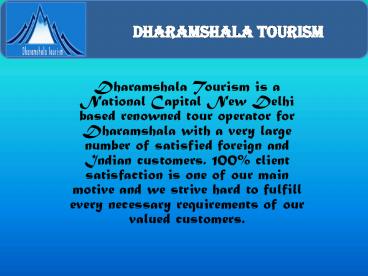 Dharamshala Travel Packages, Dharamshala Volvo Packages