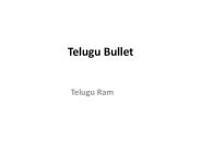 telugu ram - telugu bullet