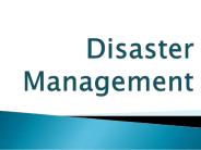 Disaster Management