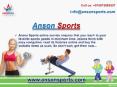 Buy Sports Goods Online from Anson Sports