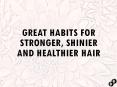 Great habits for stronger, shinier and healthier Hair PowerPoint PPT Presentation