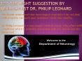 Avoid Neurological problem by Dr. Philip Leonard PowerPoint PPT Presentation
