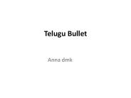 anna dmk - Telugu Bullet