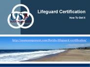 Lifeguard Certification - How To Get It