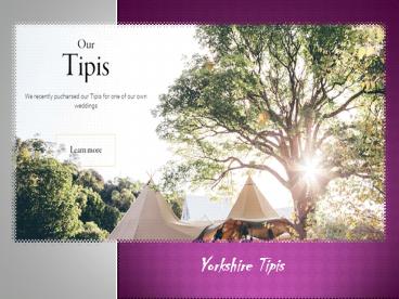 Yorkshire Wedding Tipis (2)