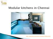 Best Modular kitchens - Chennai