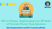 300-115 Practice Exam Questions