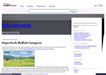 Supertech Belfair prices