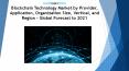 Blockchain Technology Market - Global Forecast to 2021 PowerPoint PPT Presentation