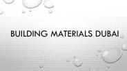 Building materials Dubai