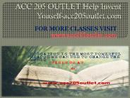 ACC 205 OUTLET Help Invent Youself-acc205outlet.com