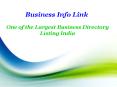 Business Info Link One Of The Largest Business Directory Listing India PowerPoint PPT Presentation