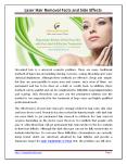 Laser Hair Removal Facts and Side Effects PowerPoint PPT Presentation
