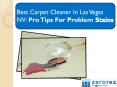Best Carpet Cleaner In Las Vegas, NV: Pro Tips For Problem Stains (1) PowerPoint PPT Presentation