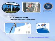 Domestic & Commercial Window Cleaning Service Melbourne