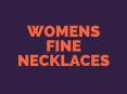 Womens Fine Necklaces PowerPoint PPT Presentation