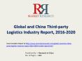 Global Third-party Logistics Industry Analysis 2016-2020 with Leading Company Profiles PowerPoint PPT Presentation