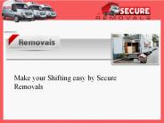 Removals in London | Secure Removals