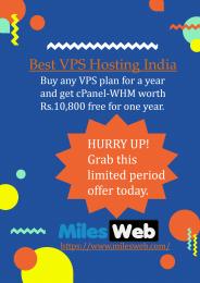 Best VPS Hosting India