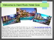 Hard Rock Hotel Goa