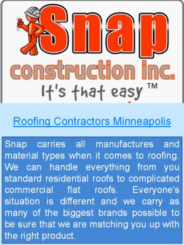 Minneapolis Roofing