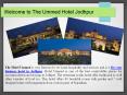 The Ummed Hotel in jodhpur PowerPoint PPT Presentation