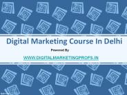 Digital Marketing Course In Delhi | Digital Marketing Profs