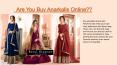 Buy Anarkalis Online