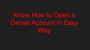 How to Open a Demat Account