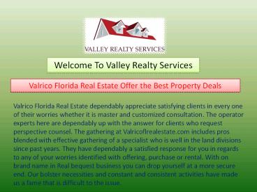 Residential Real Estate Realtors Valrico FL