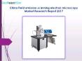 China Field emission scanning electron microscopy Market Research Report 2017 PowerPoint PPT Presentation