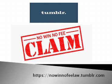No Win, No Fee’ Agreement