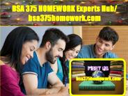 BSA 375 HOMEWORK Experts Hub/ bsa375homework.com
