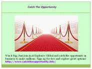 Seize the Opportunity in Latin