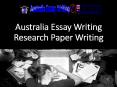 Australia Essay Writing Research Paper Writing PowerPoint PPT Presentation